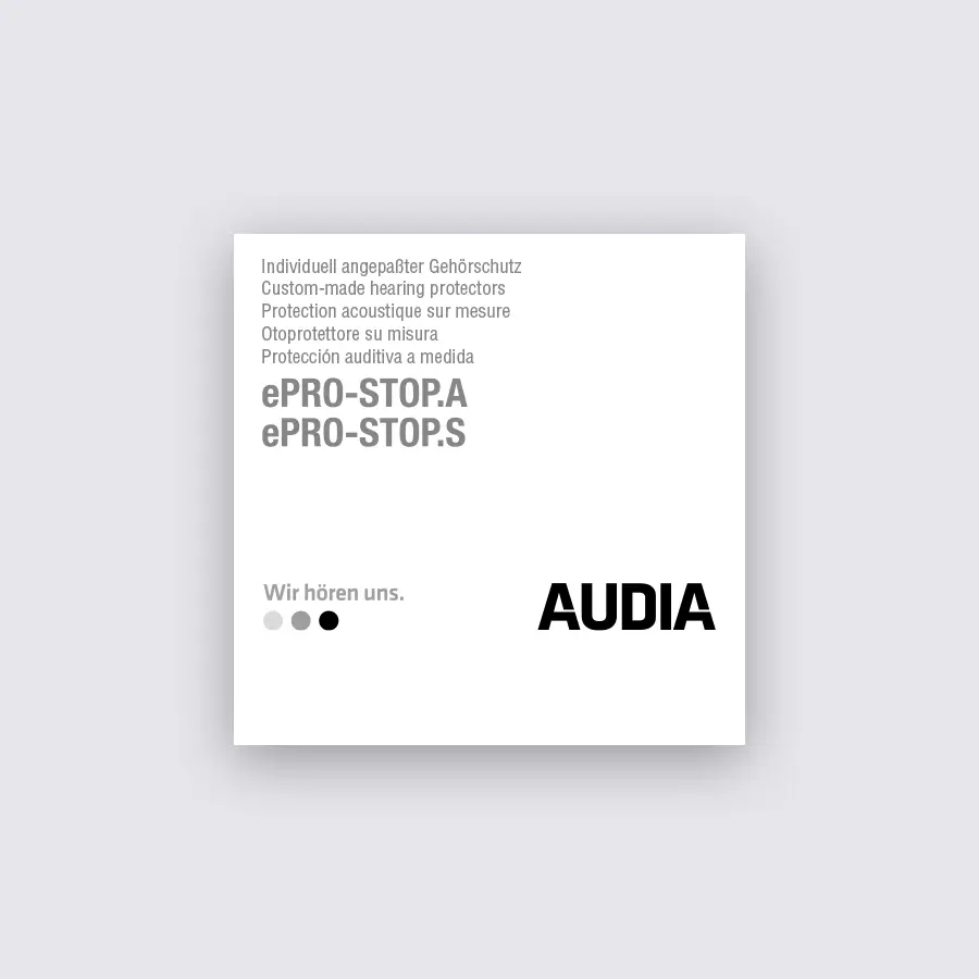 Audia Gebrauchsanleitung ePro Stop.A/S