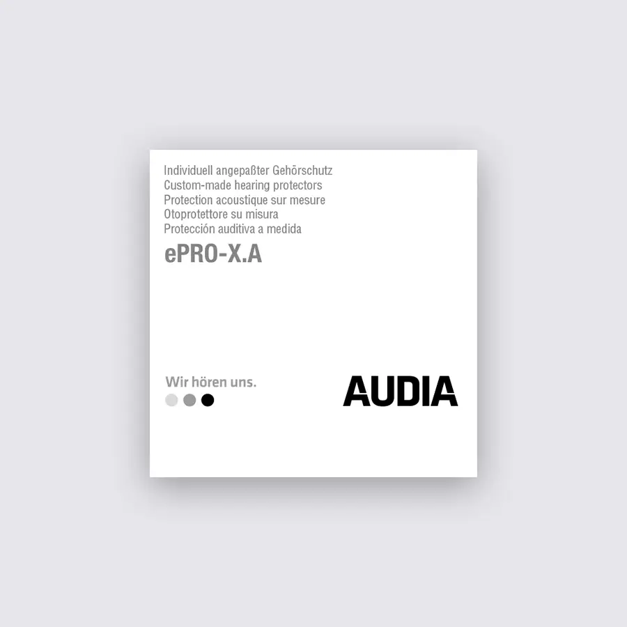 Audia Gebrauchsanleitung ePro X.A