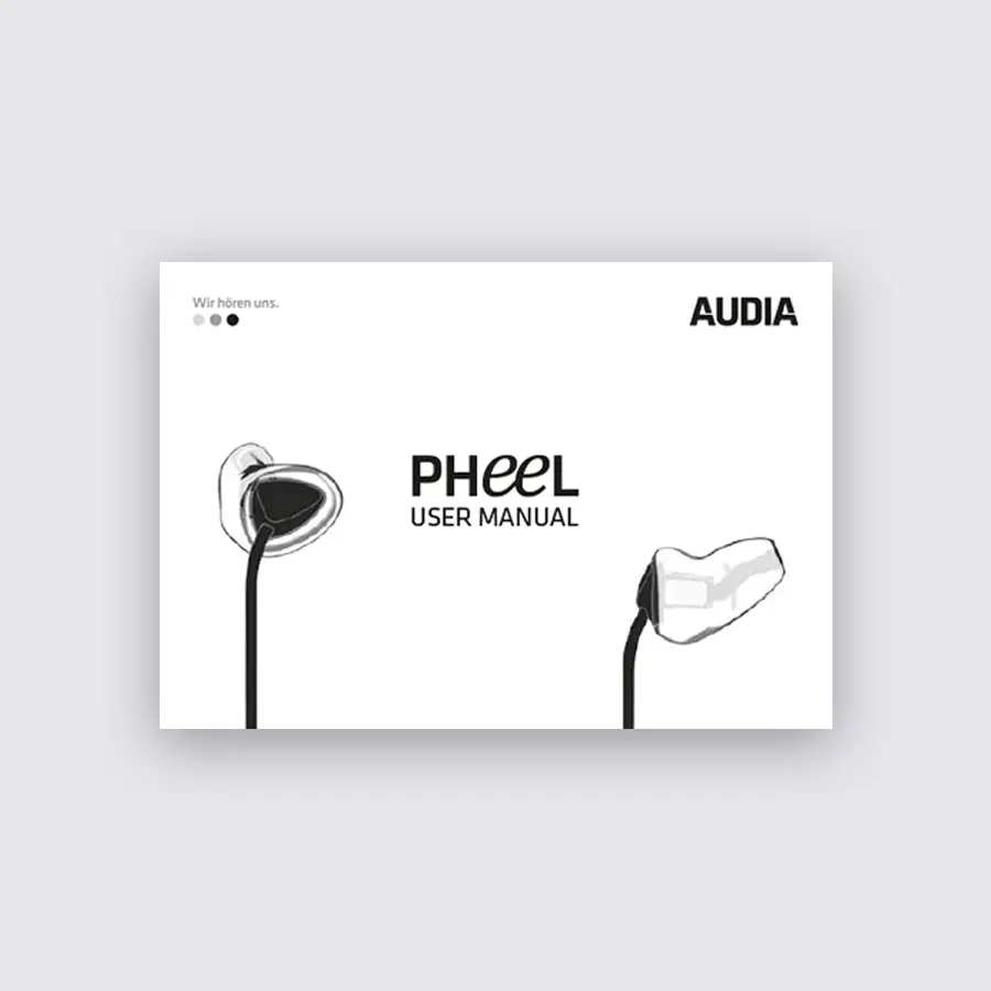 Audia Gebrauchsanleitung PHeeL