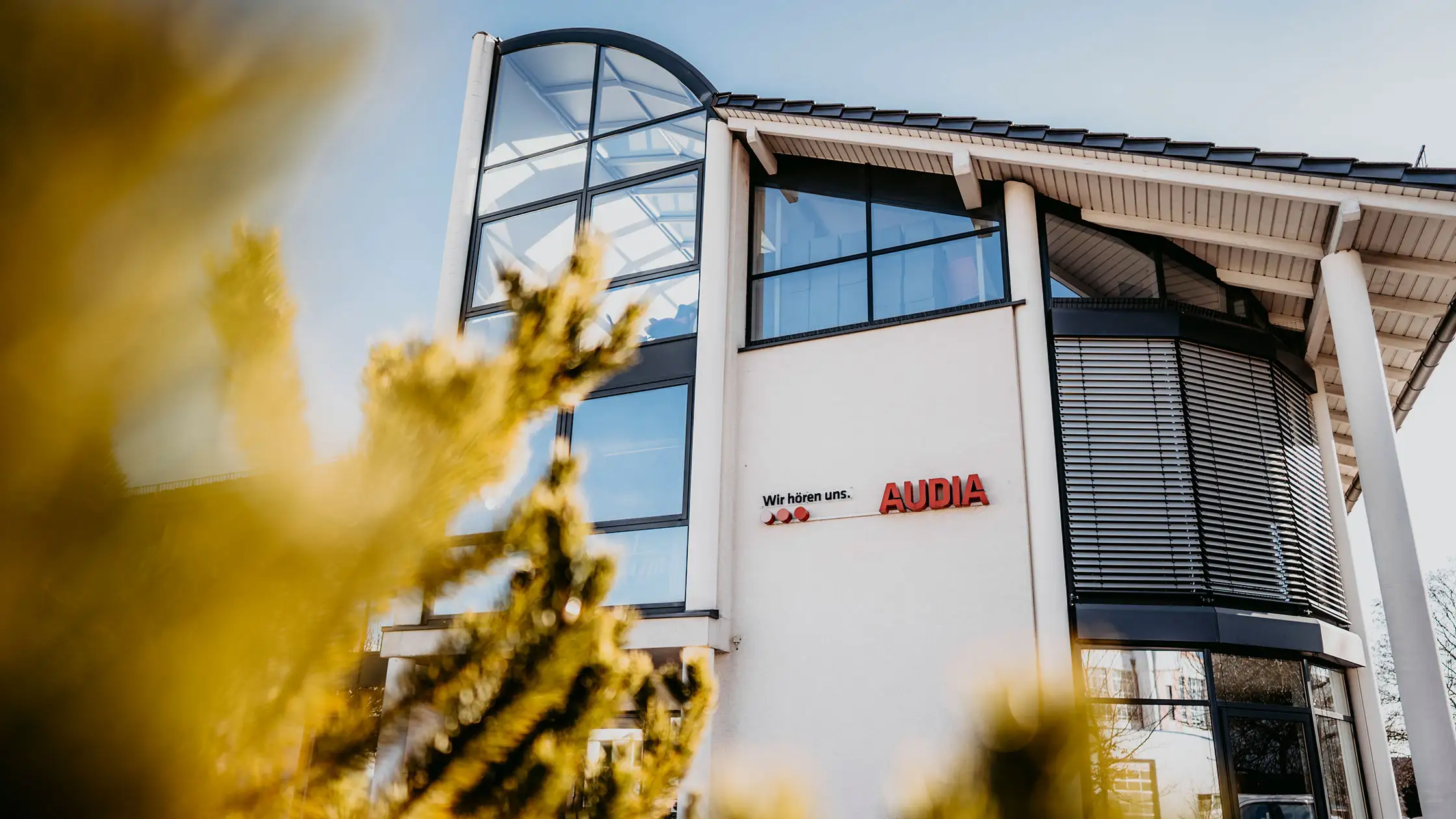 Firmengebäude der Audia Akustik GmbH