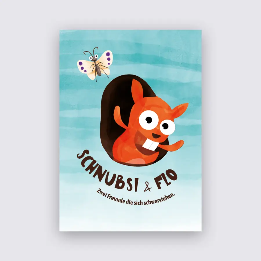 Audia Malbuch Schnubsi & Flo