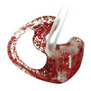 Otoplastik | Glitterdesign | rot