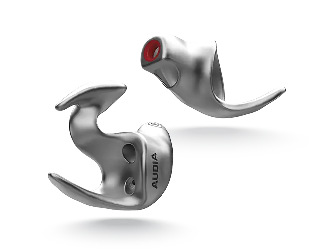 Titanium otoplatics as claw and stopper